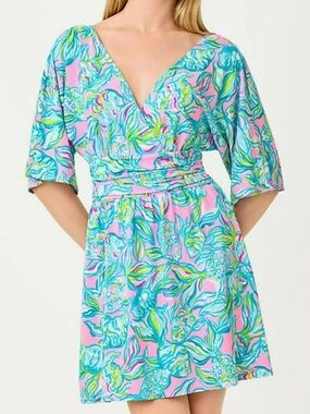 Lilly Pulitzer | Parigi Skort Romper Pelican Pink Off the Scales